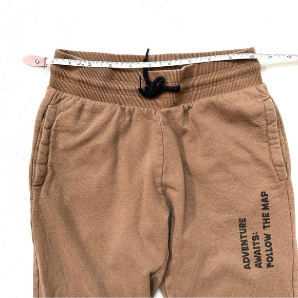 ⭐️ 5 for $25 Kids Light Brown Jogger Pants with Drawstring and Pockets 134 cm - Picture 6 of 8